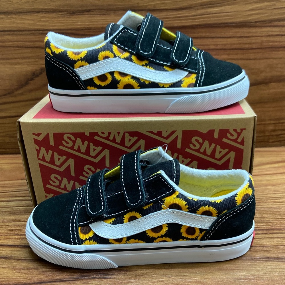 🆕 Vans Old Skool Sunflower sneakers🌻
